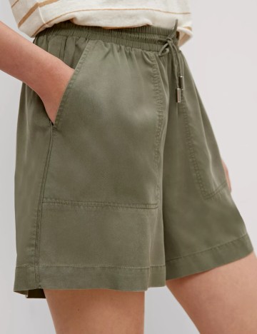 Pantaloni scurti Comma, verde