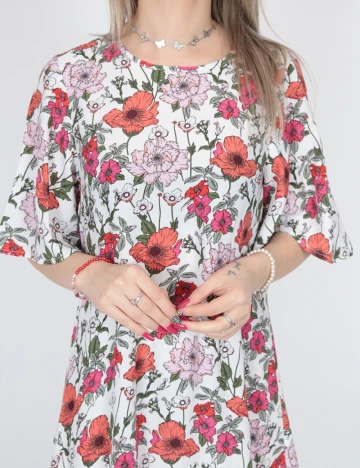 Rochie scurta Indiska, floral Floral print