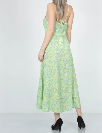 Rochie medie Neon&Nylon, verde