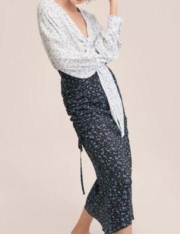 Rochie medie OVERSIZE Mango, floral