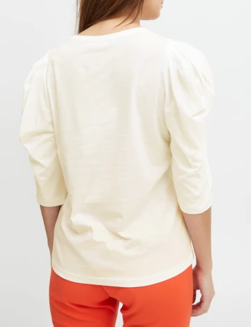 Bluza Pulz, ecru