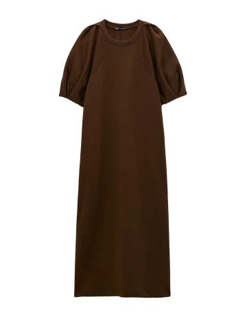 Rochie medie Zara, maro Maro