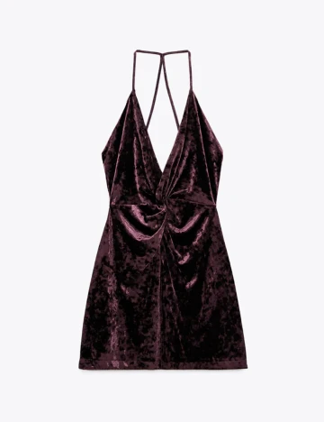 Rochie scurta Zara, mov Mov