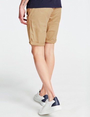 Pantaloni scurti Guess, maro deschis