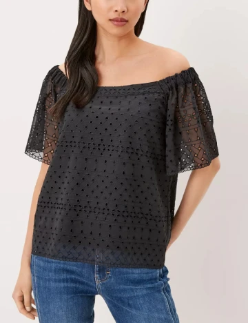 Bluza s.Oliver, negru Negru