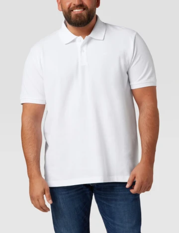 Tricou s.Oliver Plus Size Men, alb
