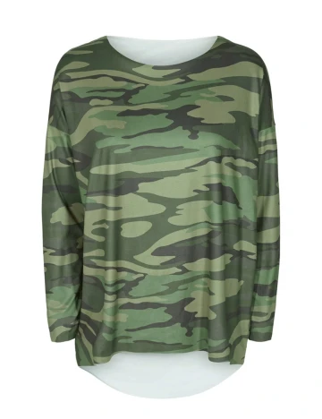 Bluza Liberte Essentiel, army Verde