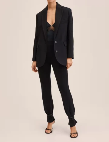 Sacou Mango, negru Negru