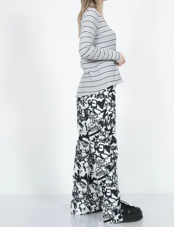 Blugi River Island, alb