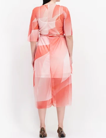 Rochie medie River Island, roz