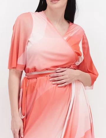 Rochie medie River Island, roz