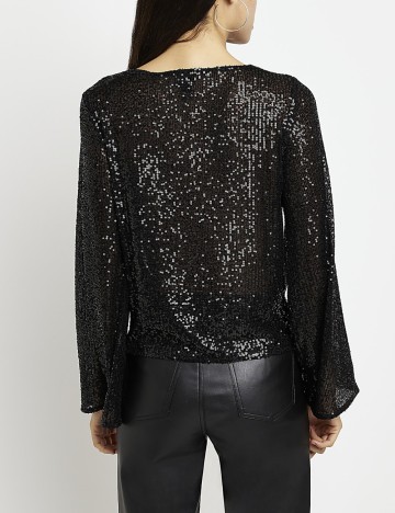 Bluza River Island, negru