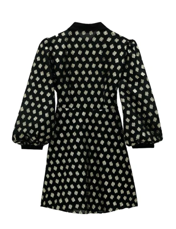 Rochie Zara, negru/buline, M Negru