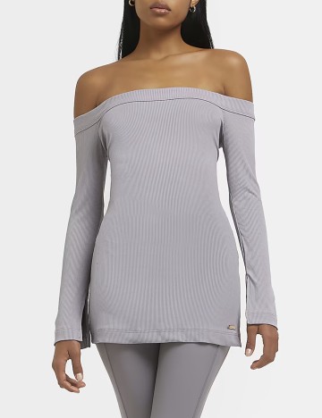 Bluza River Island, gri