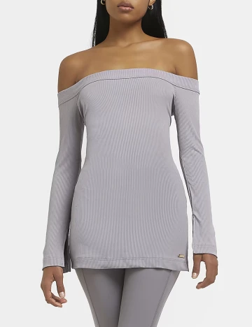 Bluza River Island, gri