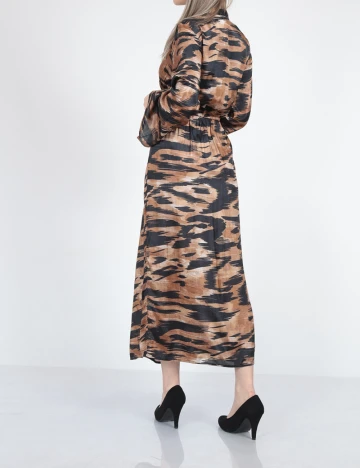 Rochie medie River Island, maro