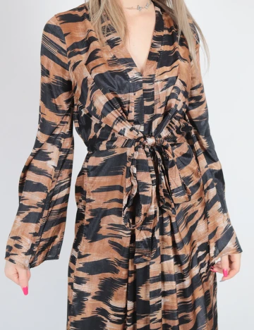 Rochie medie River Island, maro