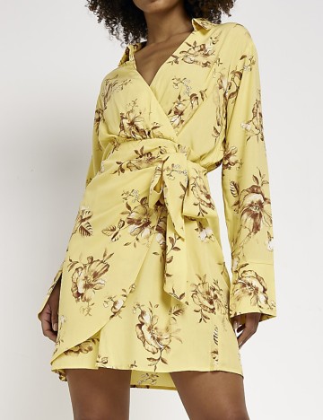
						Rochie scurta River Island, galben