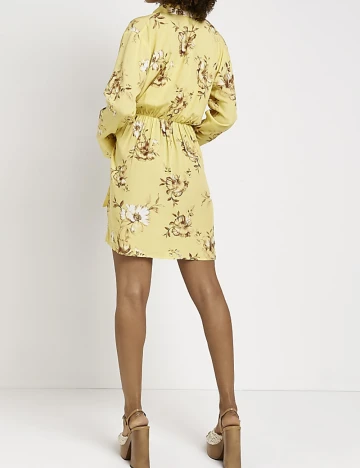 Rochie scurta River Island, galben