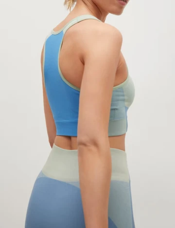 Bustiera sport Mango, verde