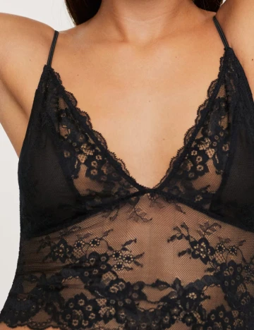 Bustiera Mango, negru
