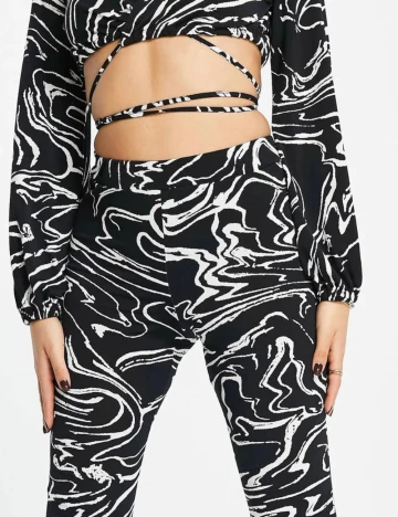 Pantaloni River Island, negru