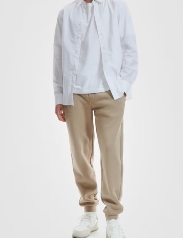 Pantaloni Reserved, crem