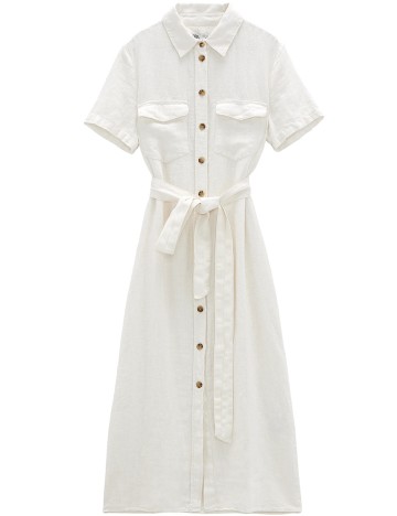 Rochie Zara, crem, L