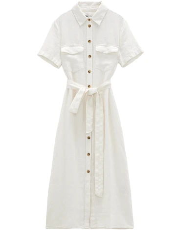 Rochie Zara, crem, L