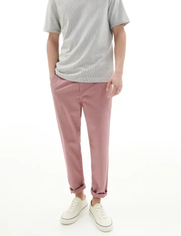 Pantaloni Reserved, roz pudra Roz