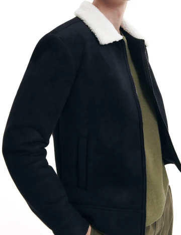 Jacheta Reserved, negru Negru