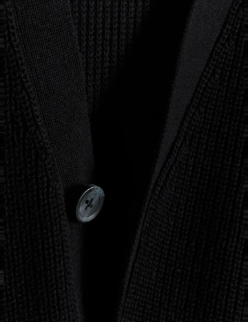 Cardigan Reserved, negru Negru