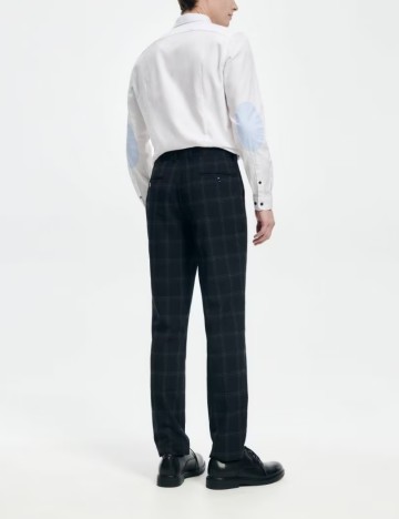 Pantaloni Reserved, albastru