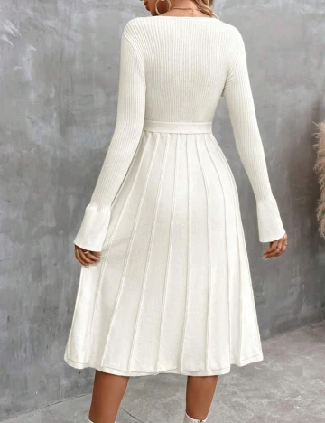 Rochie medie SHEIN, crem Crem