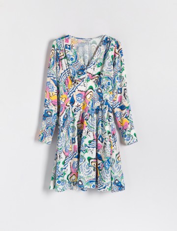 Rochie scurta Reserved, mix culori