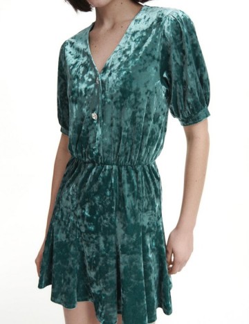 Rochie scurta Reserved, turcoaz
