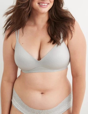 Sutien American Eagle, gri Gri