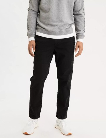 
						Pantaloni American Eagle, negru