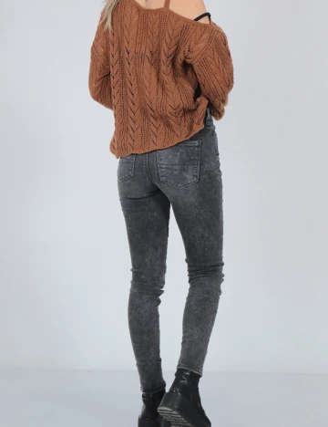 Blugi American Eagle, gri Gri