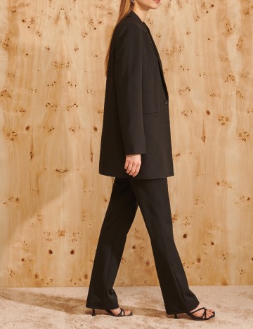 Pantaloni Reserved, negru