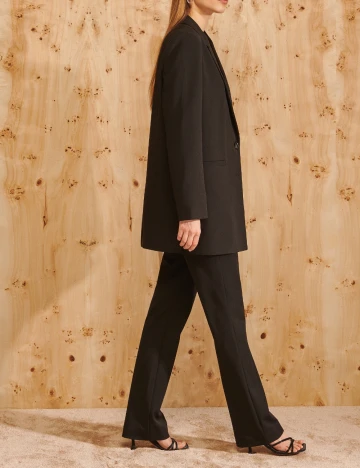 Pantaloni Reserved, negru