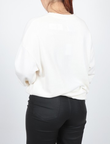 Bluza Oversize American Eagle, ecru