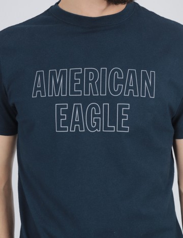 Tricou American Eagle, bleumarin