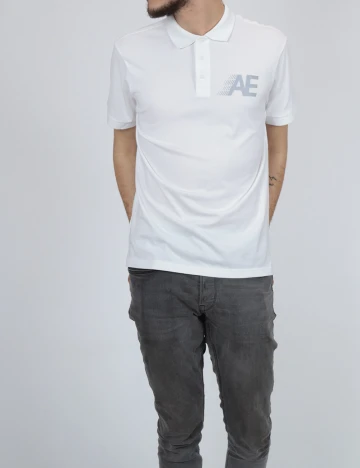 Tricou American Eagle, alb