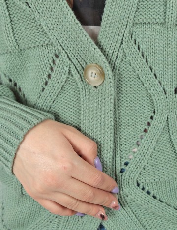 Cardigan SHEIN, verde