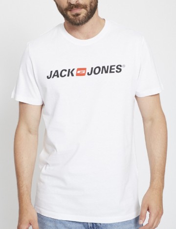 
						Tricou Jack&Jones, alb