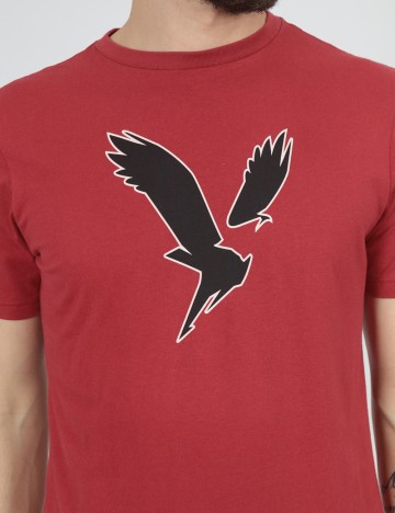 Tricou American Eagle, rosu