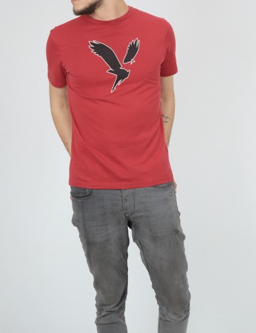 Tricou American Eagle, rosu