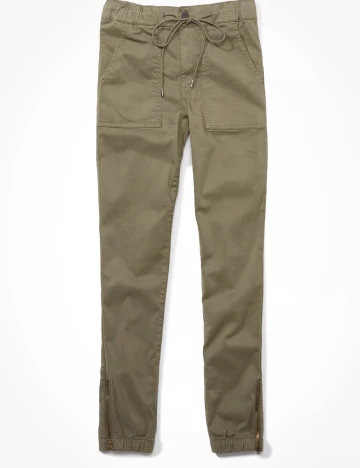 Pantaloni American Eagle, verde
