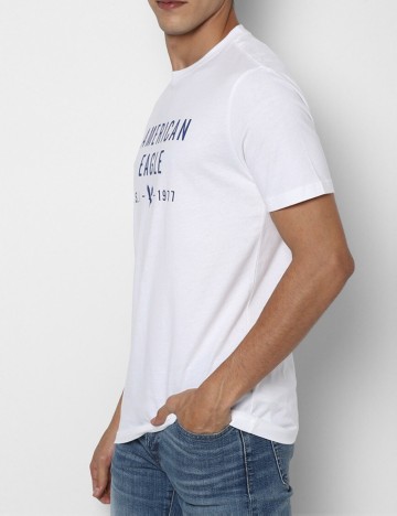 Tricou American Eagle, alb